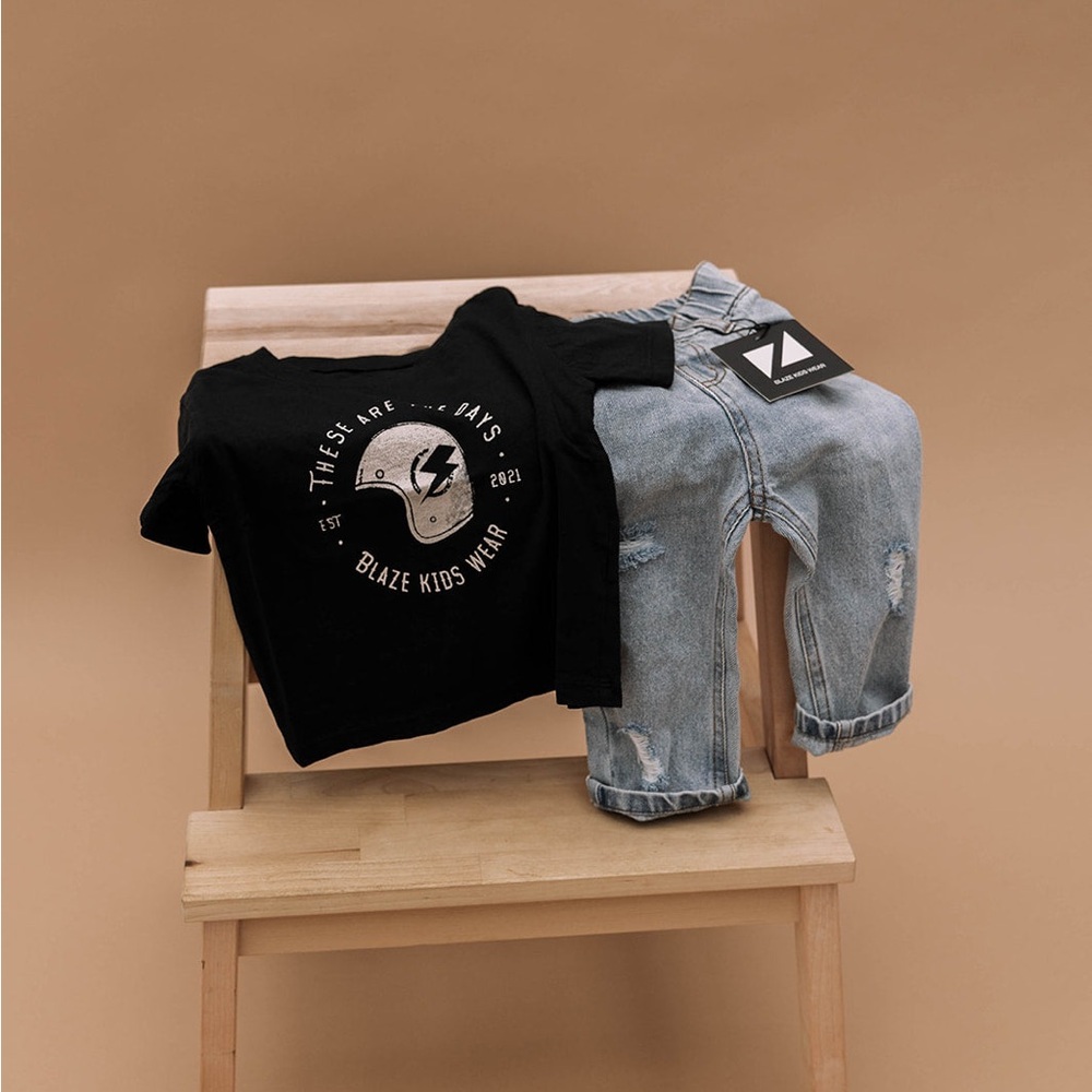 Blaze Kidswear These Are The Days tee